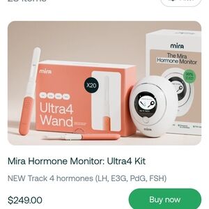 Ultra4 Hormone Monitor Kit - Brand New, **Sealed Packaging**